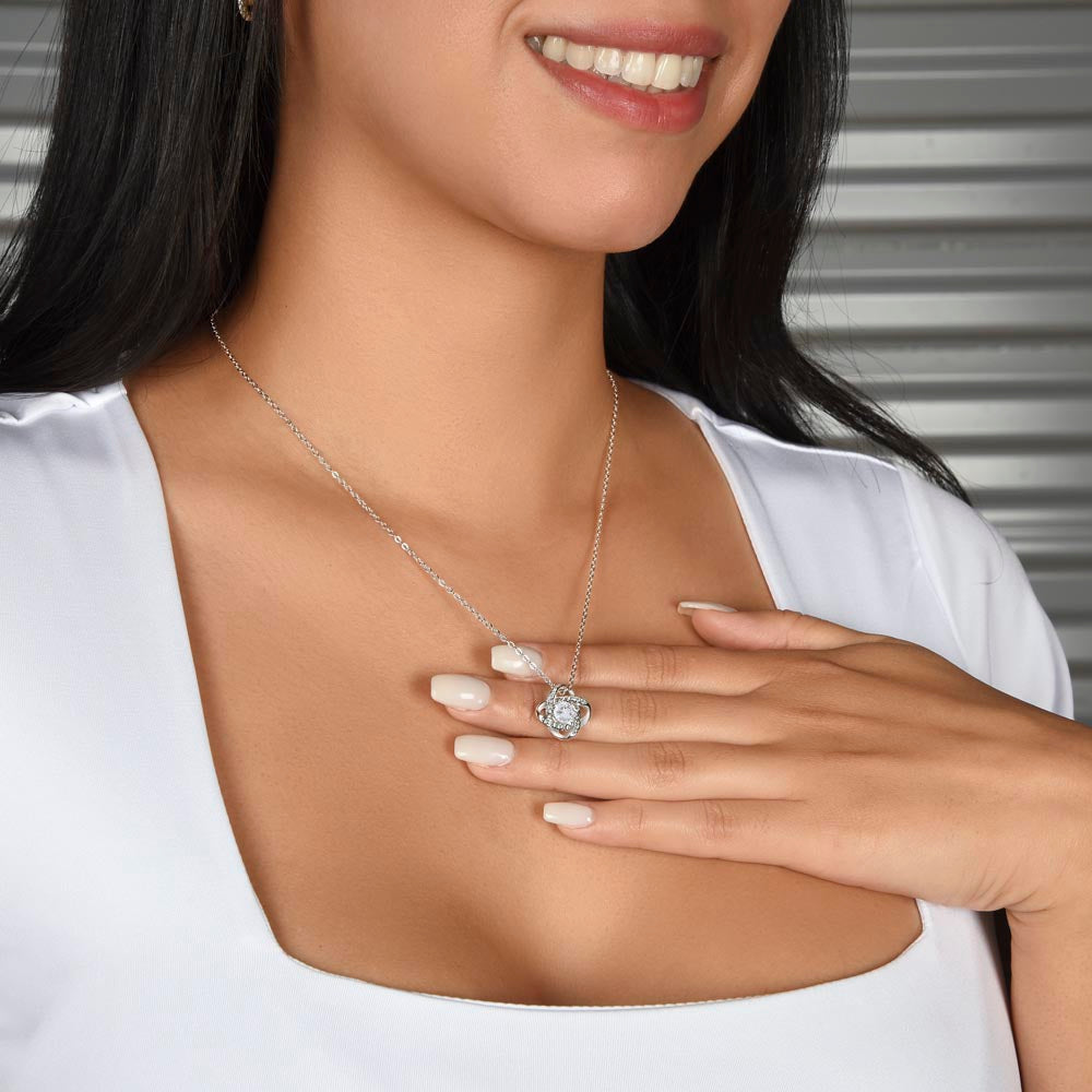 To My Amazing Girlfriend – “Forever Yours” Necklace Gift