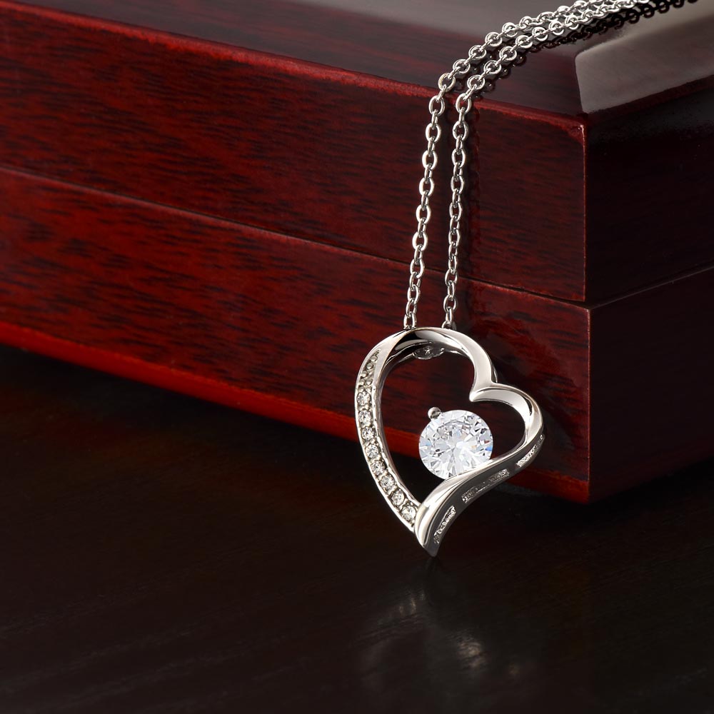 Will You Be My Girlfriend – Romantic Heart Necklace Gift for Her
