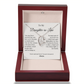 You Are Treasured – Elegant Jewelry Gift for Daughter-in-Law