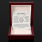 "I'm Sorry" Apology Necklace – For the One You Hurt but Never Stopped Loving