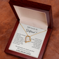 Will You Be My Girlfriend – Romantic Heart Necklace Gift for Her