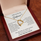 Will You Be My Girlfriend – Romantic Heart Necklace Gift for Her
