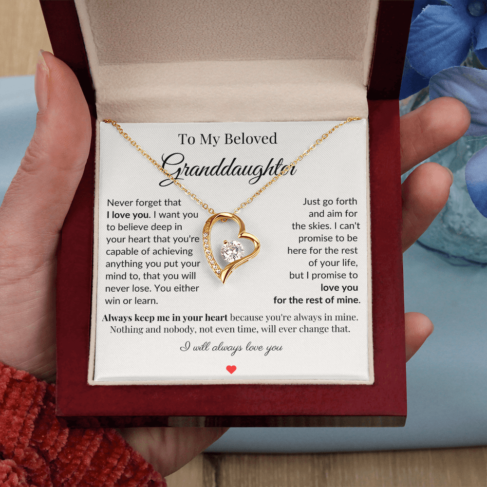 Heartfelt Gift for Granddaughter – A Loving Reminder from Grandma