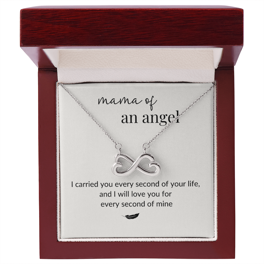 "Mama of an Angel" Memorial Necklace – A Heartfelt Tribute for Grieving Mothers