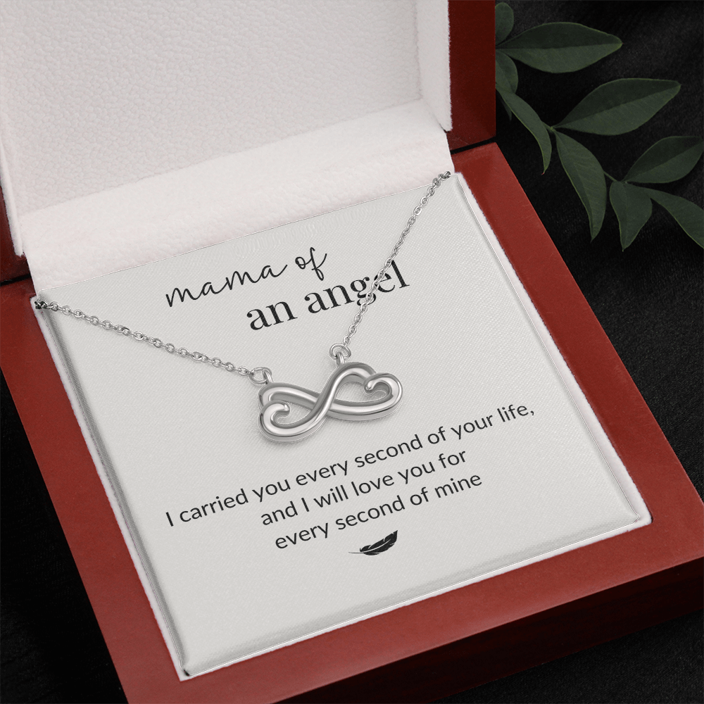 "Mama of an Angel" Memorial Necklace – A Heartfelt Tribute for Grieving Mothers