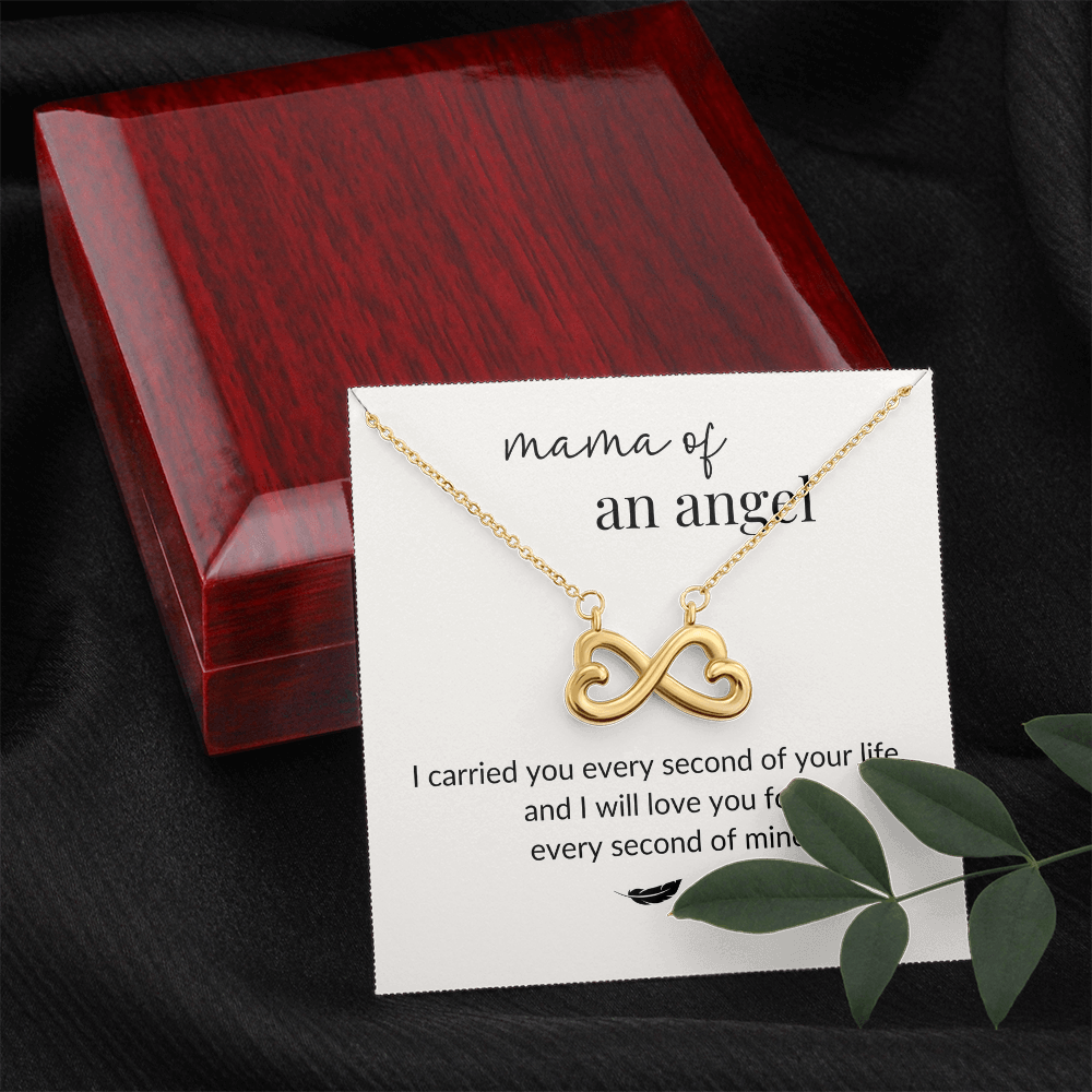 "Mama of an Angel" Memorial Necklace – A Heartfelt Tribute for Grieving Mothers