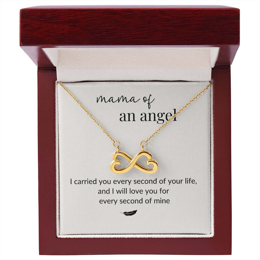 "Mama of an Angel" Memorial Necklace – A Heartfelt Tribute for Grieving Mothers