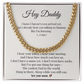 From Bump to Dad – Meaningful & Funny Necklace for Expecting Father