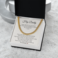 From Bump to Dad – Meaningful & Funny Necklace for Expecting Father