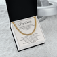 From Bump to Dad – Meaningful & Funny Necklace for Expecting Father
