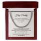 From Bump to Dad – Meaningful & Funny Necklace for Expecting Father