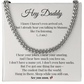 From Bump to Dad – Meaningful & Funny Necklace for Expecting Father