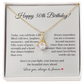 50th Birthday Necklace – A Celebration of Grace, Strength, and Endless Dreams