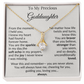 To My Goddaughter Necklace – A Heartfelt Gift of Love and Encouragement
