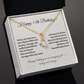 13th Birthday Necklace for Tween Girl – Meaningful Gift for New Teenager – Celebrate Her Courage, Dreams, and Growth