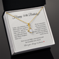 50th Birthday Necklace – A Celebration of Grace, Strength, and Endless Dreams