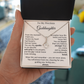 To My Goddaughter Necklace – A Heartfelt Gift of Love and Encouragement