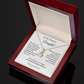To My Dearest Daughter - "My Heart Is Always With You" Sentimental Necklace Gift from Dad