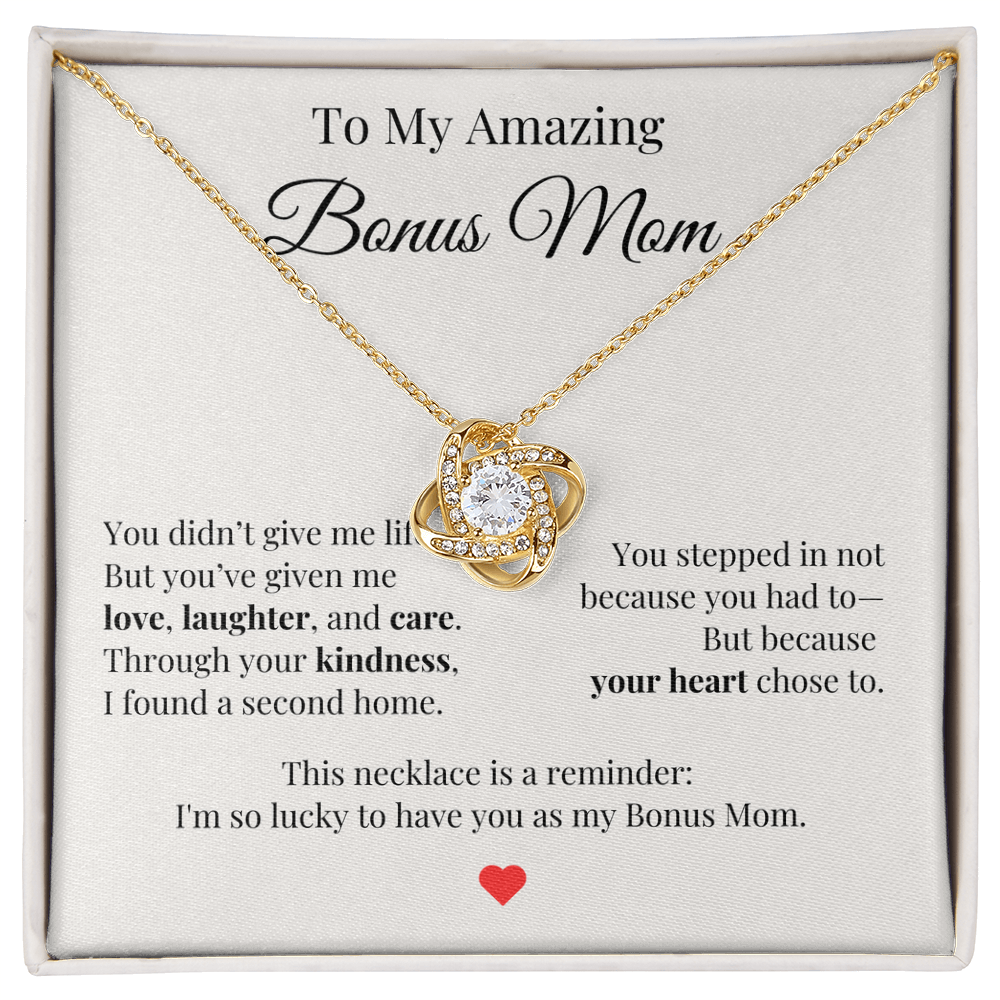 To My Bonus Mom – Heartfelt Gift from Daughter or Stepkids