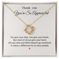 Thank You Necklace – You're So Appreciated | Heartfelt Appreciation Gift