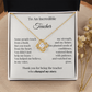 To An Incredible Teacher – Appreciation Necklace Gift for Her