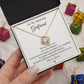 To My Amazing Girlfriend – “Forever Yours” Necklace Gift