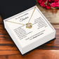 To An Incredible Teacher – Appreciation Necklace Gift for Her