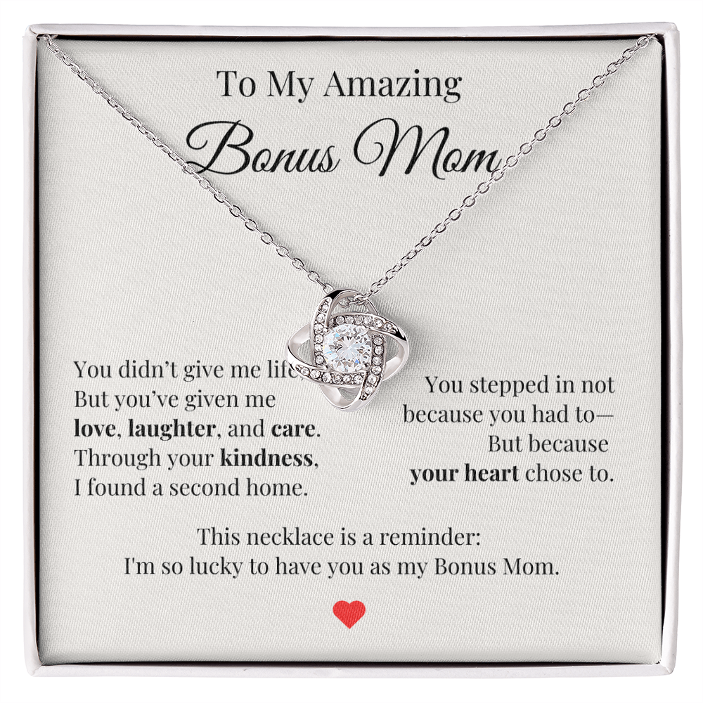 To My Bonus Mom – Heartfelt Gift from Daughter or Stepkids