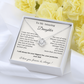 To My Amazing Daughter - Interlocking Circles Necklace Gift from Dad