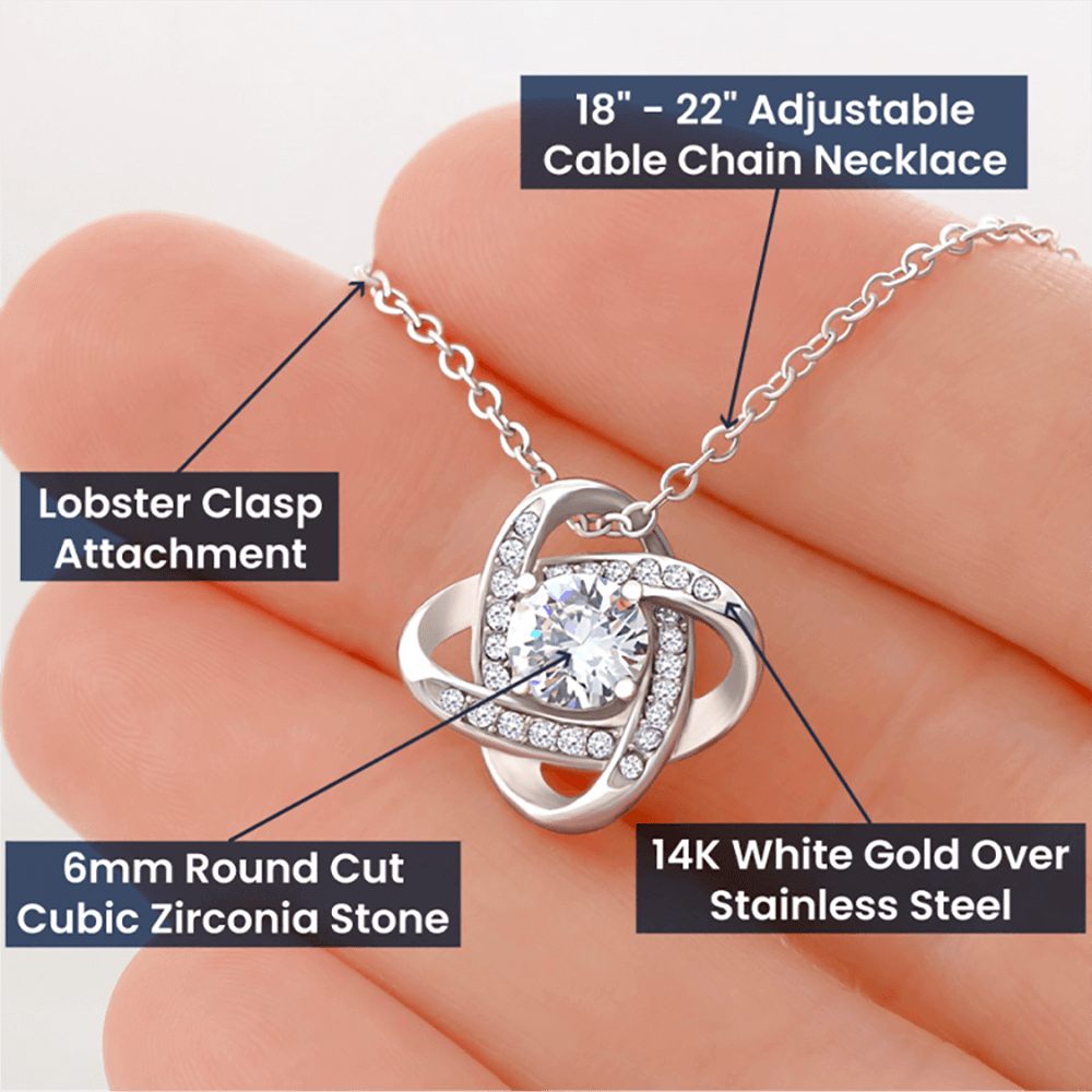 Romantic Gift for Wife – Necklace with Emotional Letter from Husband