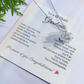 "To a Brilliant Graduate" Necklace – Graduation Gift for Her, Class of 2025 Jewelry