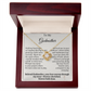 To My Godmother – Sentimental Necklace Gift from Godchild | Forever Cherished & Held Close