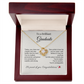 "To a Brilliant Graduate" Necklace – Graduation Gift for Her, Class of 2025 Jewelry