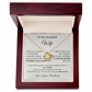 Romantic Gift for Wife – Necklace with Emotional Letter from Husband