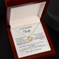 Romantic Gift for Wife – Necklace with Emotional Letter from Husband