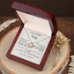Romantic Gift for Wife – Necklace with Emotional Letter from Husband
