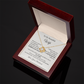 Romantic Gift for Wife – Necklace with Emotional Letter from Husband