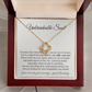 “Unbreakable Soul” Encouragement Necklace – Gift for Women Going Through Hard Times