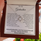 To My Godmother – Sentimental Necklace Gift from Godchild | Forever Cherished & Held Close