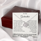 To My Godmother – Sentimental Necklace Gift from Godchild | Forever Cherished & Held Close
