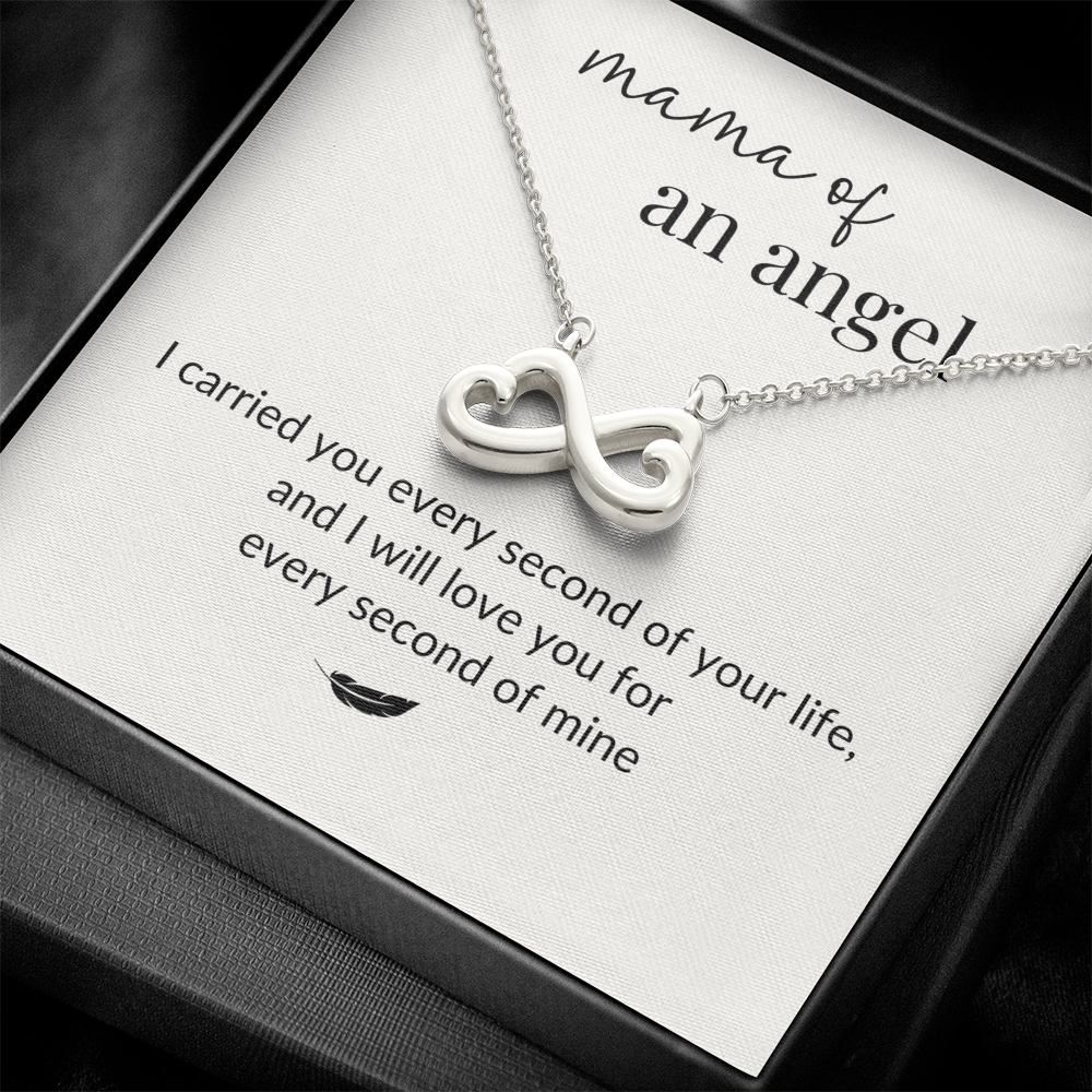 "Mama of an Angel" Memorial Necklace – A Heartfelt Tribute for Grieving Mothers