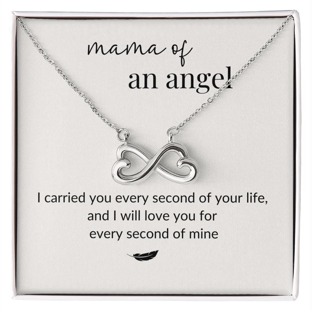 "Mama of an Angel" Memorial Necklace – A Heartfelt Tribute for Grieving Mothers
