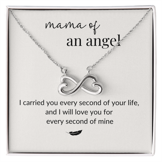 "Mama of an Angel" Memorial Necklace – A Heartfelt Tribute for Grieving Mothers