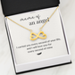 "Mama of an Angel" Memorial Necklace – A Heartfelt Tribute for Grieving Mothers