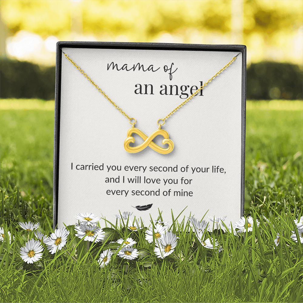 "Mama of an Angel" Memorial Necklace – A Heartfelt Tribute for Grieving Mothers