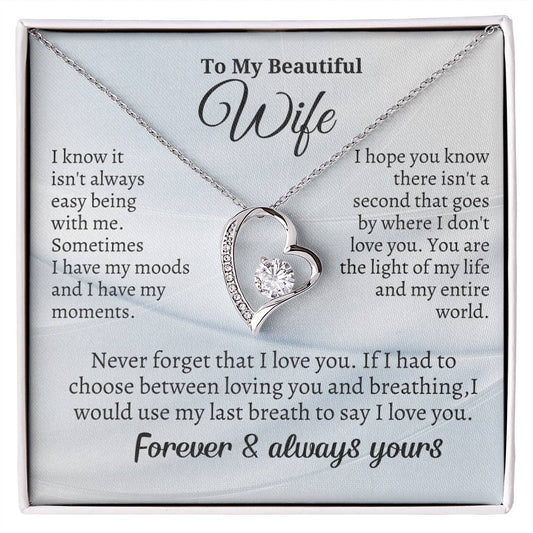 Gift To My Beautiful Wife -Never Forget That I Love You