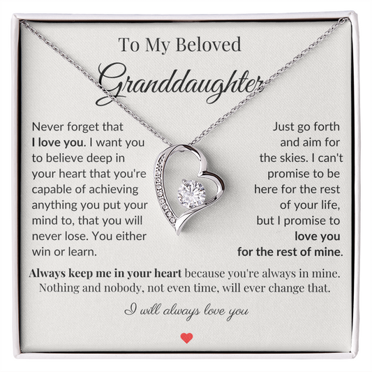 Heartfelt Gift for Granddaughter – A Loving Reminder from Grandma