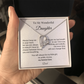 To My Wonderful Daughter - “My Forever Love” Heart Pendant Gift from Dad