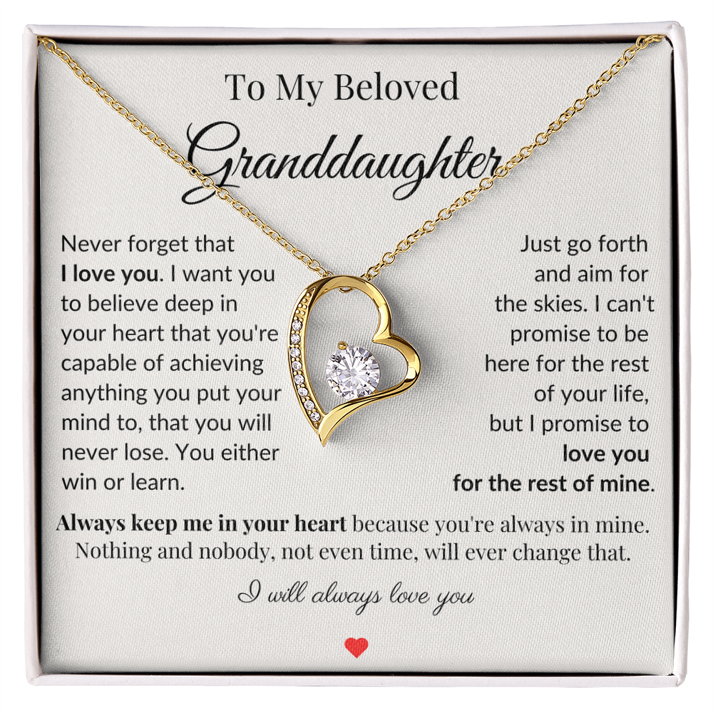 Heartfelt Gift for Granddaughter – A Loving Reminder from Grandma