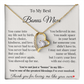 To My Bonus Mom – Heartfelt Gift for Stepmom, Adoptive Mom, or Mother Figure